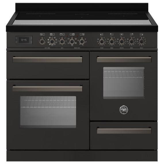 Bertazzoni PRO105I3ECAT 100cm Professional XG Induction Range Cooker CARBONIO