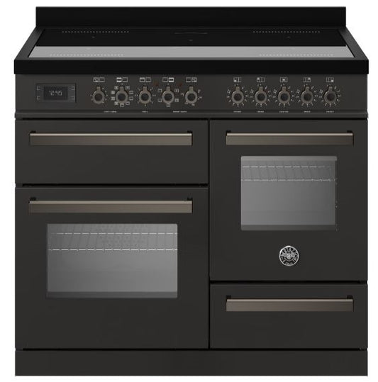 Bertazzoni PRO105I3ECAT 100cm Professional XG Induction Range Cooker CARBONIO