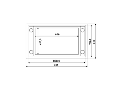 Bertazzoni KC90PRO1XA 95cm Professional Series Ceiling Hood STAINLESS STEEL