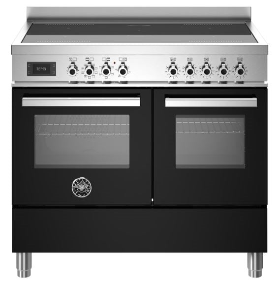 Bertazzoni PRO105I2ENET 100cm Professional Induction Range Cooker BLACK