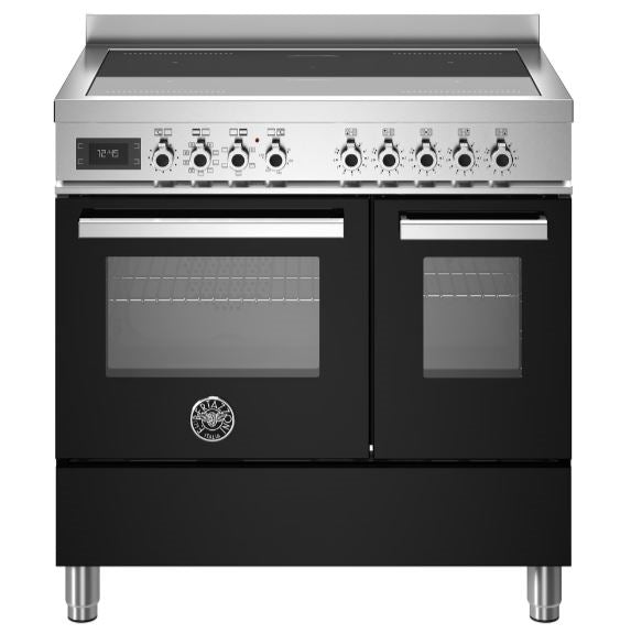 Bertazzoni PRO95I2ENET 90cm Professional Induction Range Cooker BLACK