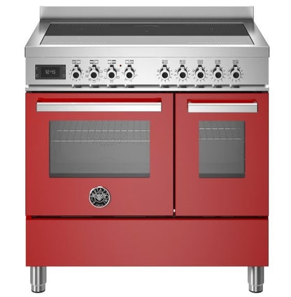 Bertazzoni PRO95I2EROT 90cm Professional Induction Range Cooker RED