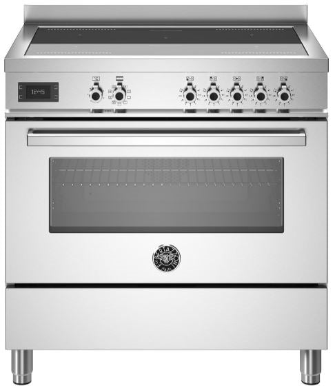 Bertazzoni PRO95I1EXT 90cm Professional Induction Range Cooker STAINLESS STEEL