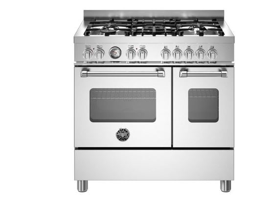 Bertazzoni MAS95C2EBIC 90 cm 5-burner electric double oven Master Series