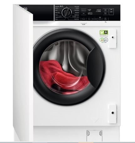 AEG LF8E8436BI Front Loading Full Size 8 kg 1400 rpm