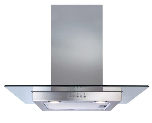 CDA ECN62SS 60cm Chimney Cooker Hood - Stainless Steel