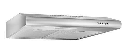 CDA CST62SS 60cm Visor Hood - Stainless Steel