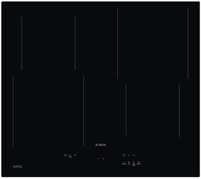 CDA HN6013FR 60cm 4 Zone Plug and Play Induction Hob