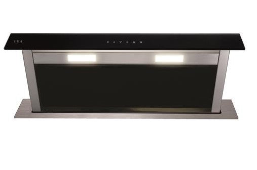 CDA EDD92BL 90cm Downdraft Extractor - Black