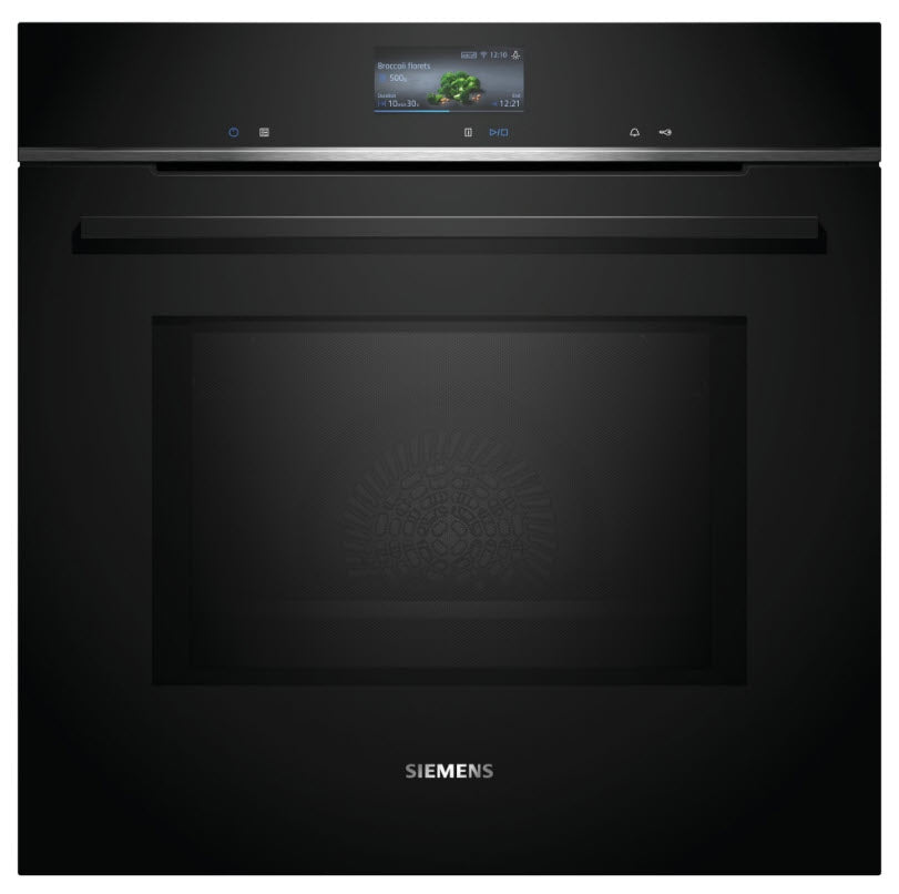 Siemens HM776G1B1B IQ-700 Pyrolytic Multifunction Oven With Microwave BLACK