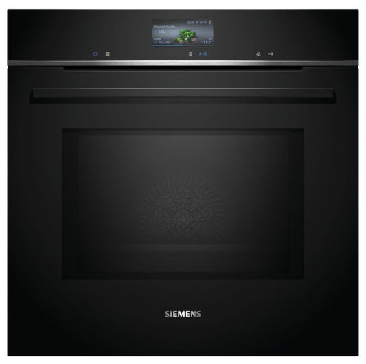 Siemens HM776G1B1B IQ-700 Pyrolytic Multifunction Oven With Microwave BLACK