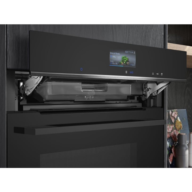 Siemens HS736G1B1B iQ700, Built-in oven with steam function, 60 x 60 cm, Black