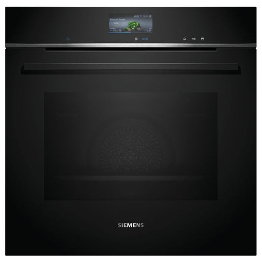 Siemens HS736G1B1B iQ700, Built-in oven with steam function, 60 x 60 cm, Black