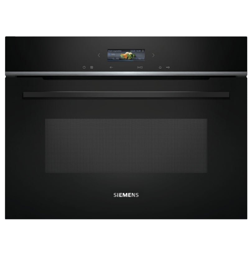 Siemens CE732GXB1B iQ700, Built-in microwave oven, 60 x 45 cm, Black