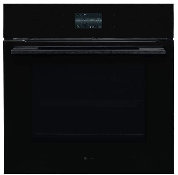 Caple C2601BG Smart Pyrolytic Single Oven Black Glass