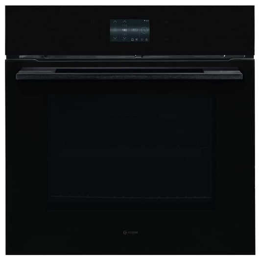 Caple C2601BG Smart Pyrolytic Single Oven Black Glass