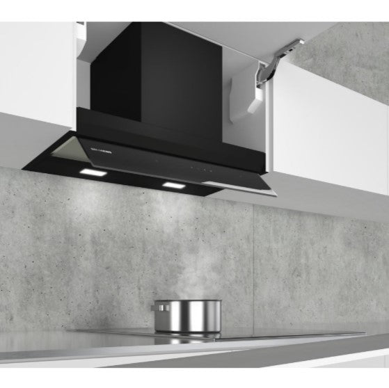 Siemens LJ67BAM60B 60cm Integrated Black And Clear Glass Hood