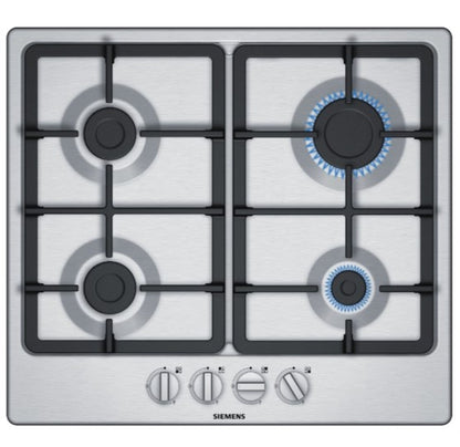 Siemens EG6B5PB90 IQ-300 60cm 4 Burner Gas Hob STAINLESS STEEL