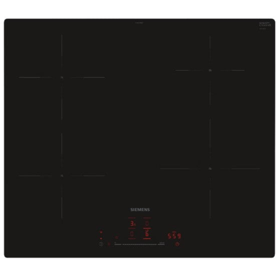 Siemens EH601HEB1E IQ-100 60cm Flush Fit Induction Hob BLACK