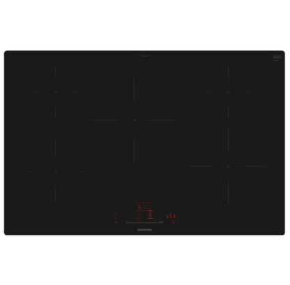 Siemens EH801HVB1E IQ-100 80cm Flush Fit 5 Zone Induction Hob BLACK