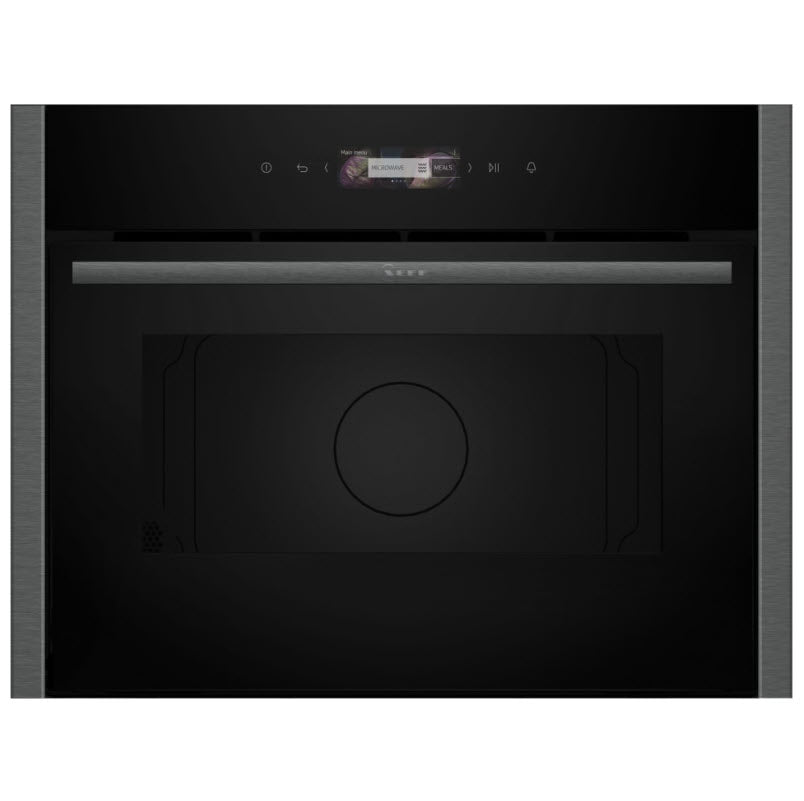 Neff C24GR3XG1B N70 Built In Microwave & Grill For Tall Housing – GRAPHITE