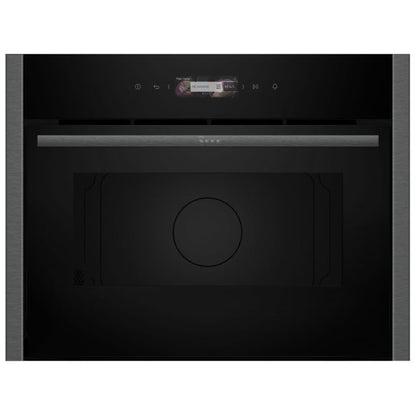 Neff C24GR3XG1B N70 Built In Microwave & Grill For Tall Housing – GRAPHITE