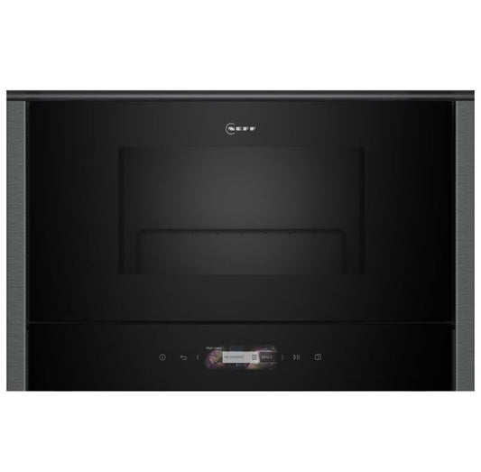 Neff NR4GR31G1B N70 60cm Built In Microwave & Grill For Wall Unit GRAPHITE