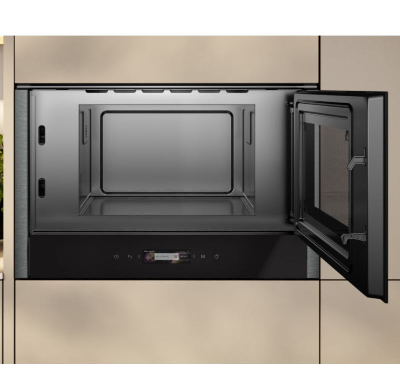 Neff NR4WR21G1B N70 60cm Built In Microwave For Wall Unit – GRAPHITE