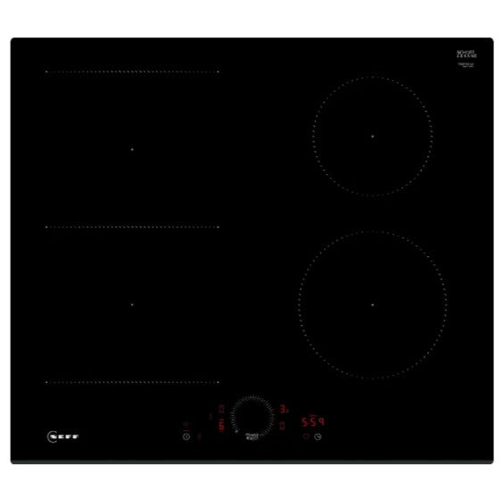 Neff T56FHS1L0 N70 60cm Frameless CombiZone Induction Hob BLACK