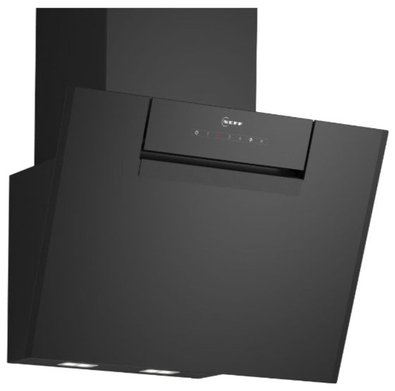 Neff D65IFN1S0B N50 60cm Angled Chimney Hood BLACK