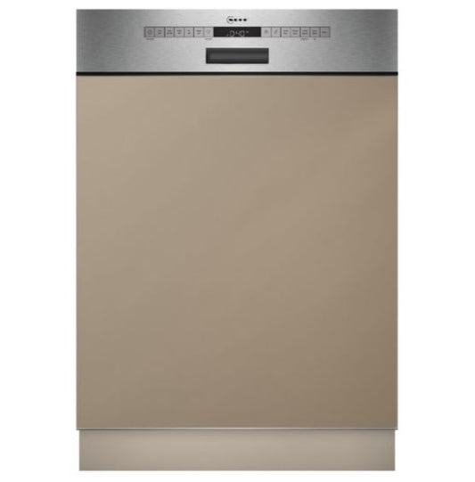 Neff S145HTS01G N50 60cm Semi Integrated Dishwasher STAINLESS STEEL