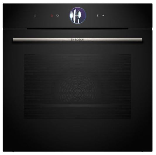 Bosch HBG7764B1B Series 8 Pyrolytic Multifunction Single Oven BLACK