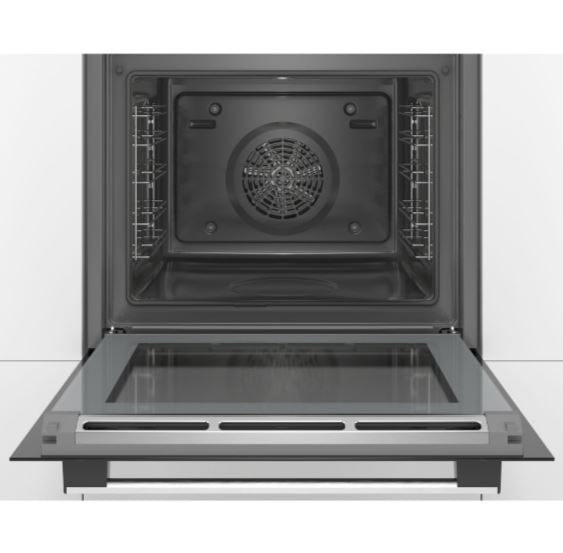 Bosch HRS574BS0B Series 4 Pyrolytic Multifunction Single Oven STAINLESS STEEL