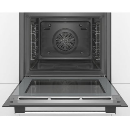 Bosch HRS574BS0B Series 4 Pyrolytic Multifunction Single Oven STAINLESS STEEL