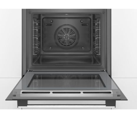 Bosch HBS573BS0B Series 4 Pyrolytic Multifunction Single Oven STAINLESS STEEL