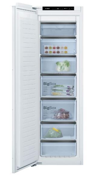 Bosch GIN81VEE0G Series 4 Integrated No Frost Freezer