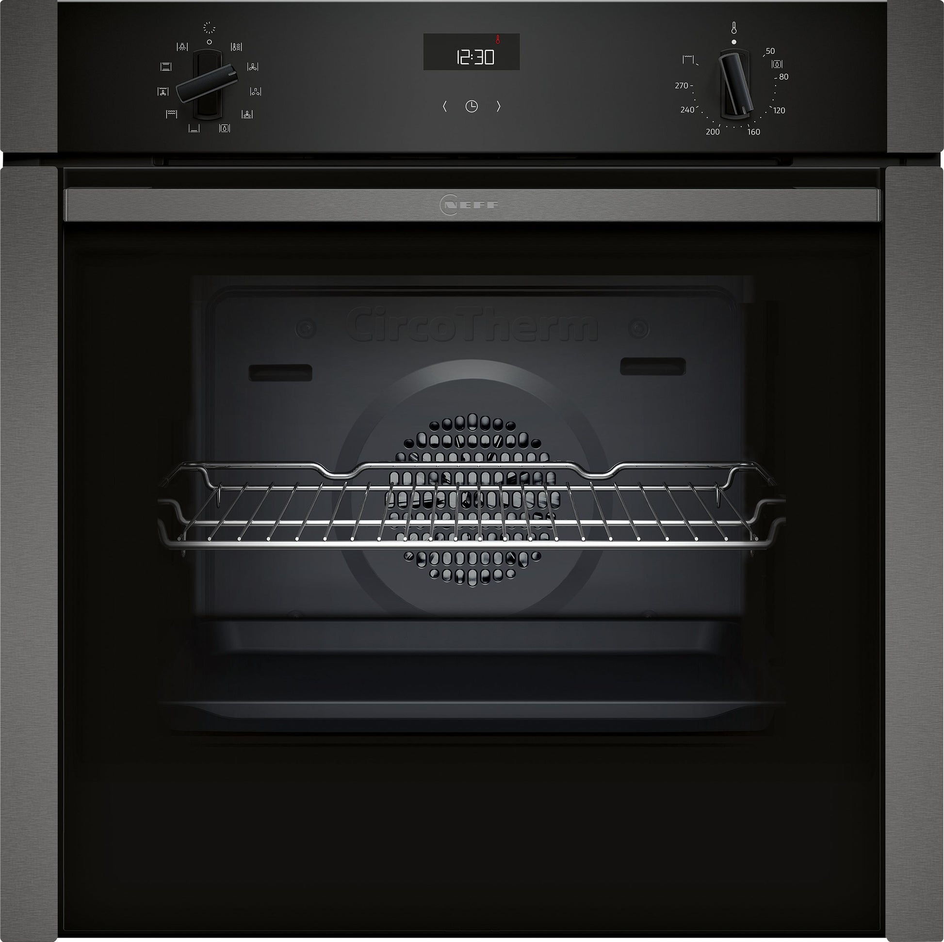 Neff B3ACE4HG0B Single Electric Oven - Graphite Grey