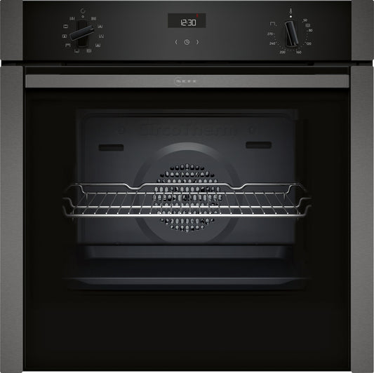 Neff B3ACE4HG0B Single Electric Oven - Graphite Grey