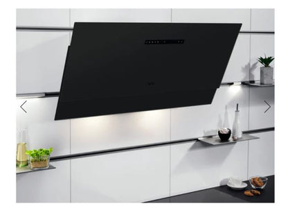 AEG DVE5971HR 90cm Angled Chimney Hood Matt Black