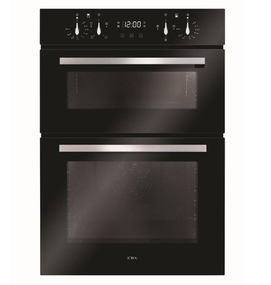 CDA DC941BL Built-In Electric Double Oven, Black