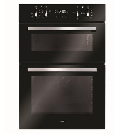 CDA DC941BL Built-In Electric Double Oven, Black