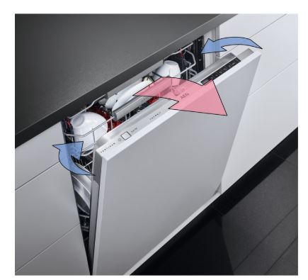 AEG FSK96838P Fully integrated Dishwasher with AirDry Technology 14 Settings