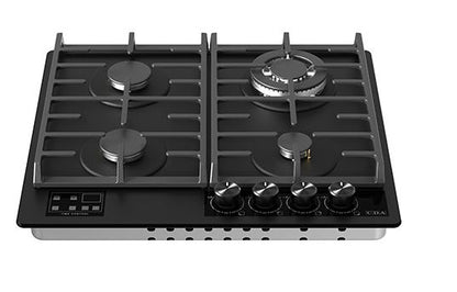 CDA HVG631MB Gas On Glass Hob