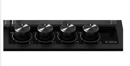 CDA HVG631MB Gas On Glass Hob