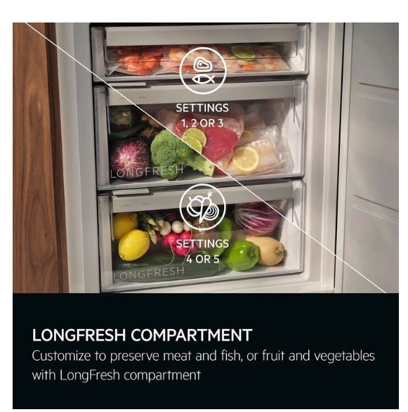 AEG NSK9Z181EC 9000 Built-in Refrigerator Multiflow Plastic