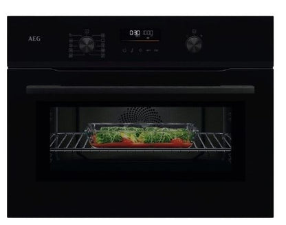 AEG NKK6N50PB 6000 Combi Quick Integrated Oven 44 l Black