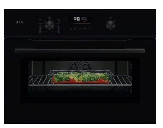 AEG NKK6N50PB 6000 Combi Quick Integrated Oven 44 l Black