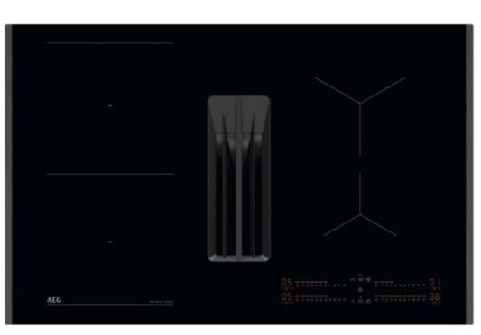 AEG TH84CB03FB XT Bridge 80 cm Induction Extractor Hob Combo Hob