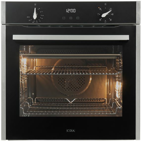 CDA SL200SS Built-In Electric Single Oven, Stainless Steel