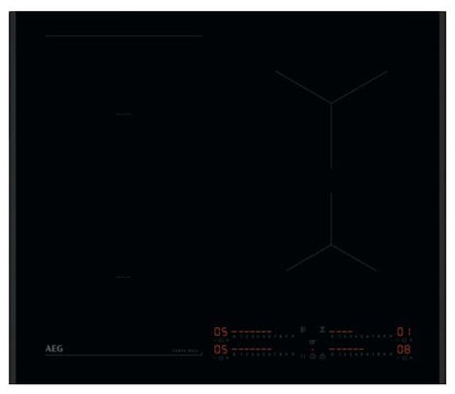 AEG NII64B10AB SenseBoil Induction Full Hob with Hob2Hood